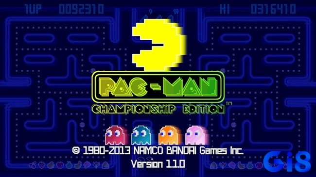 Cấu hình chơi PAC-MAN trên điện thoại