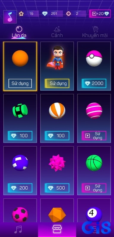 Các quả cầu khói giúp cho game đa dạng và nhiều màu sắc hơn
