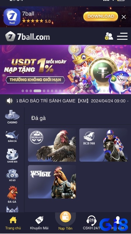Kho game cá cược đa dạng nhận được nhiều lời khen ngợi
