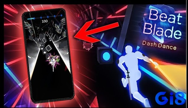 Âm thanh và đồ họa tuyệt vời trong Game Beat Blade Dash Dance