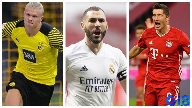Top tiền đạo đẳng cấp: Robert Lewandowski, Karim Benzema hay Erling Haaland