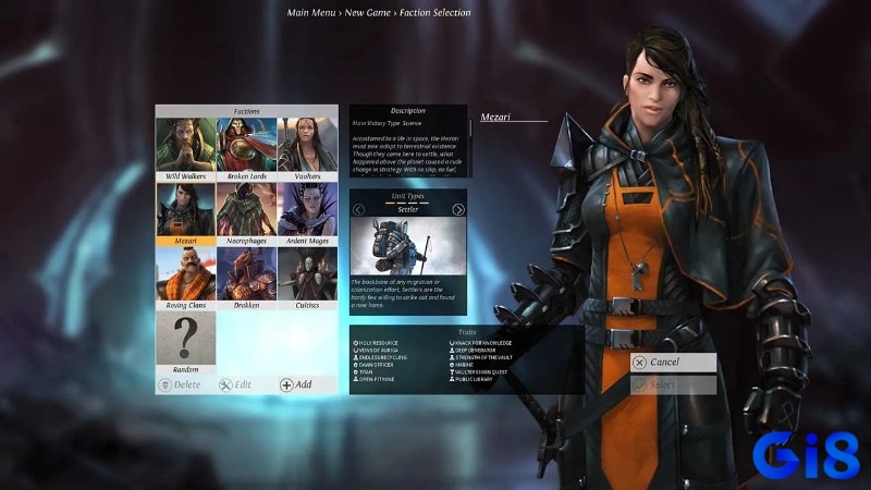 Các chủng tộc trong game endless legend